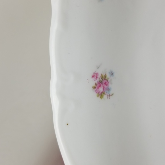 Antique H & C Imperial Large Floral Serving Platter - Picture 9 of 16